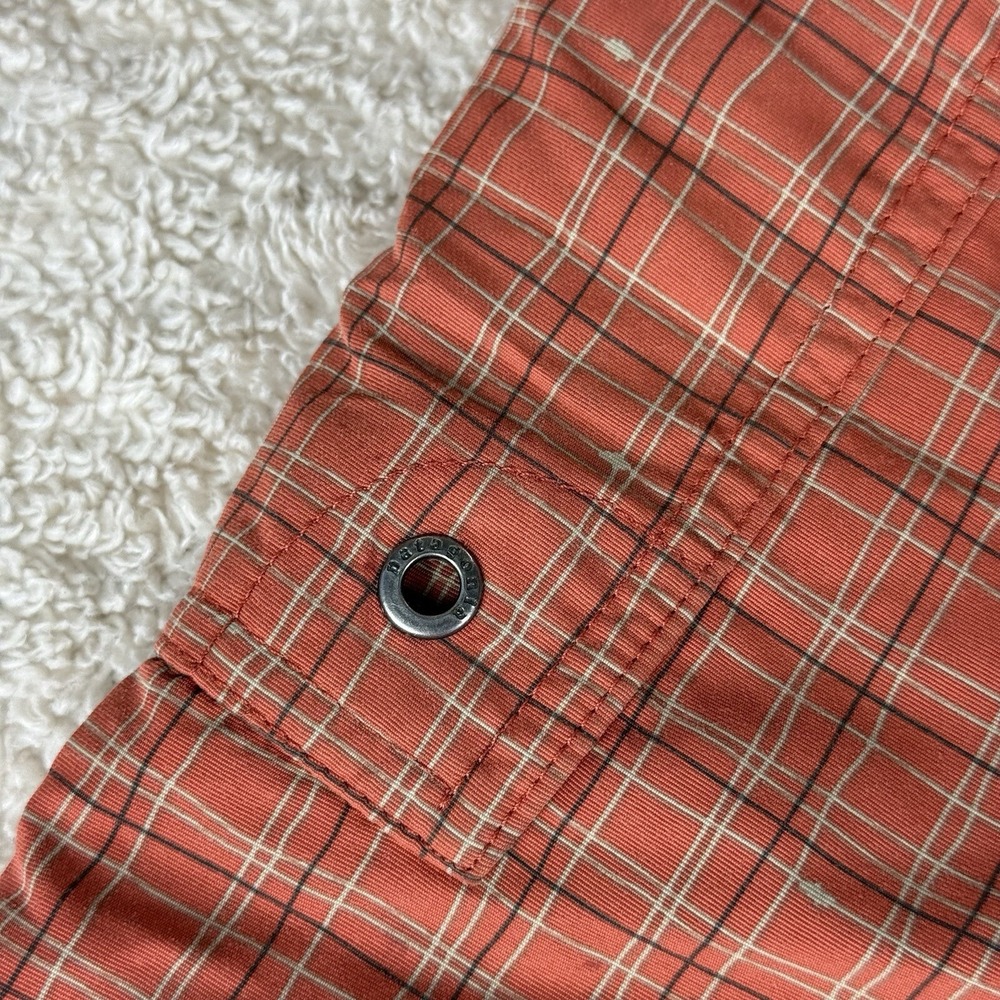 Patagonia Marlwalker‎ Boardshorts 10" Ins 82120 Orange Plaid Mens Size 36 - Picture 5 of 14